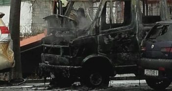 Požar na kamionu u Plinarskoj ulici u Splitu! požar u Plinarskoj