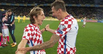 Luka Modrić i Mario Mandžukić