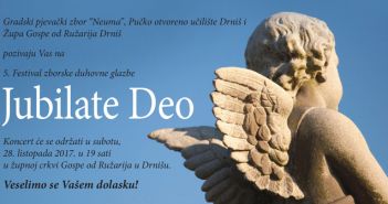 Peti Festival zborske duhovne glazbe Jubilate Deo