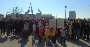 Prosvjed JK Zenta: Ne damo lučicu kriminalcima!