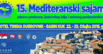 Počinje 15. Mediteranski sajam zdrave prehrane, ljekovitog bilja i zelenog poduzetništva