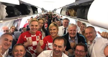 Predsjednica nogometašima: Idemo po pobjedu!