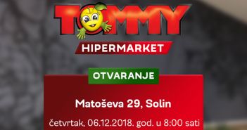 Otvara se potpuno renovirani Tommy hipermarket u Solinu!