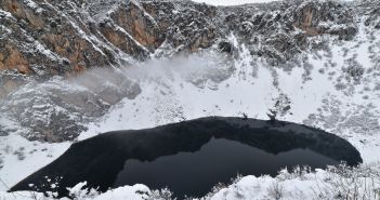 Imotski snijeg jezero