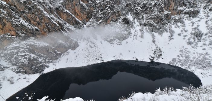 Imotski snijeg jezero