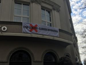prosvjed novinara