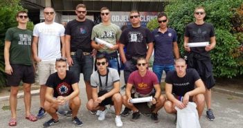 U parku Za sva vrimena i korčulanska Torcida