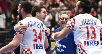 Izbornik Červar: Pokazali smo da pobjeđuje vještina i upornost Bec, 18.01.2020 - Rukomet: Hrvatska slavi pobjedu protiv Njemacke