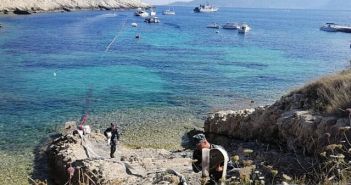 Brod HRM-a prevezao preko 250 tona vode na otok Biševo