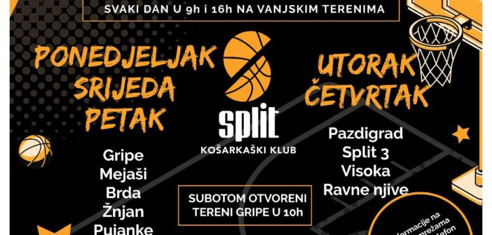 kk split treninzi