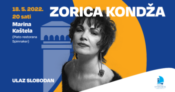 Marina Kaštela vas časti koncertima Zorice Kondža i Dalmatina!
