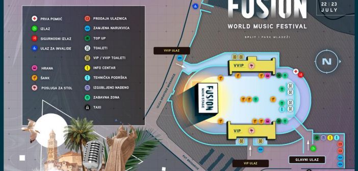 Mapa festivala - FWMF