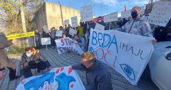 Stanovnici Brda prosvjedovali zbog zagađenja zraka
