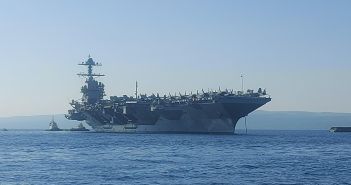 U Split stigao nosač zrakoplova USS Gerald R. Ford
