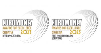 OTP banci d.d. dodijeljena čak dva priznanja Euromoney Awards for Excellence za poslovanje u Hrvatskoj
