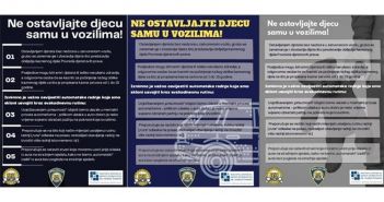 Policija upozorava: Izbjegnimo stradavanje djece i životinja u vozilima zbog dehidracije